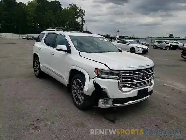 14 Photograph of a damaged car 1GKKNXLSXMZ191853 GMC ACADIA DEN 2021