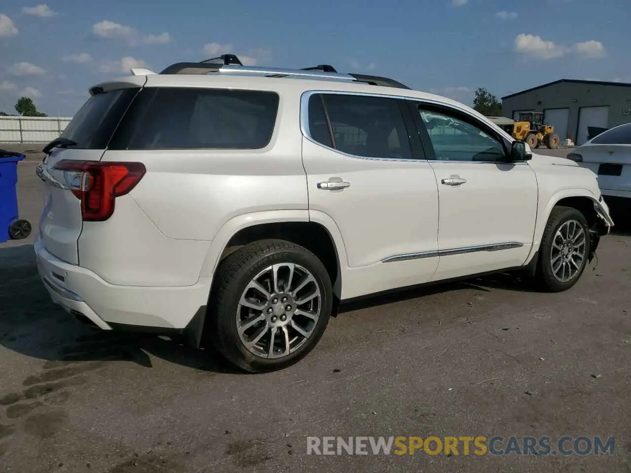 3 Photograph of a damaged car 1GKKNXLSXMZ191853 GMC ACADIA DEN 2021