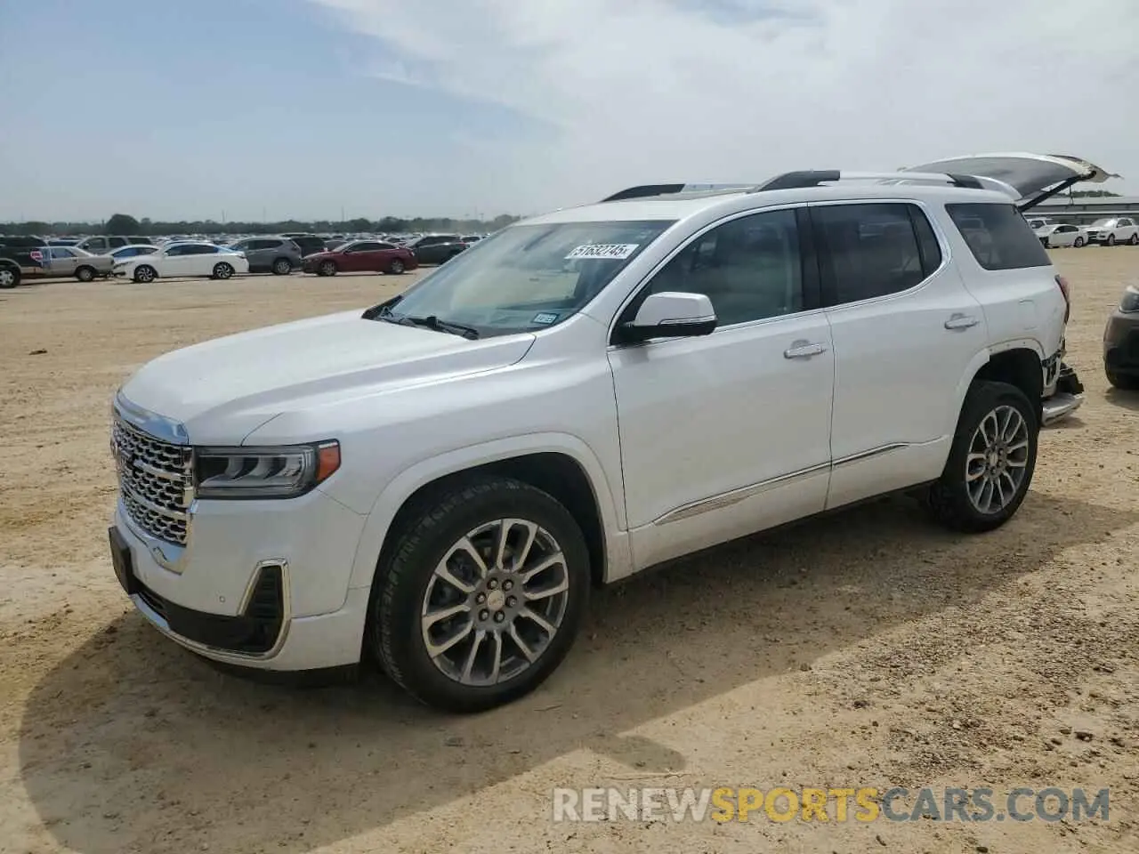 1 Photograph of a damaged car 1GKKNPLS2NZ165586 GMC ACADIA DEN 2022