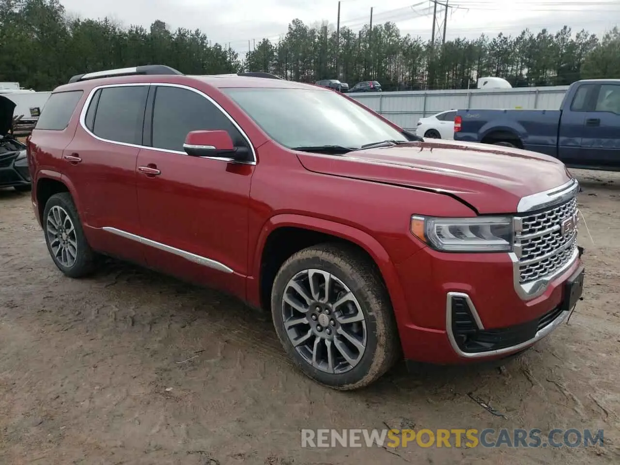 4 Photograph of a damaged car 1GKKNPLS9NZ153726 GMC ACADIA DEN 2022