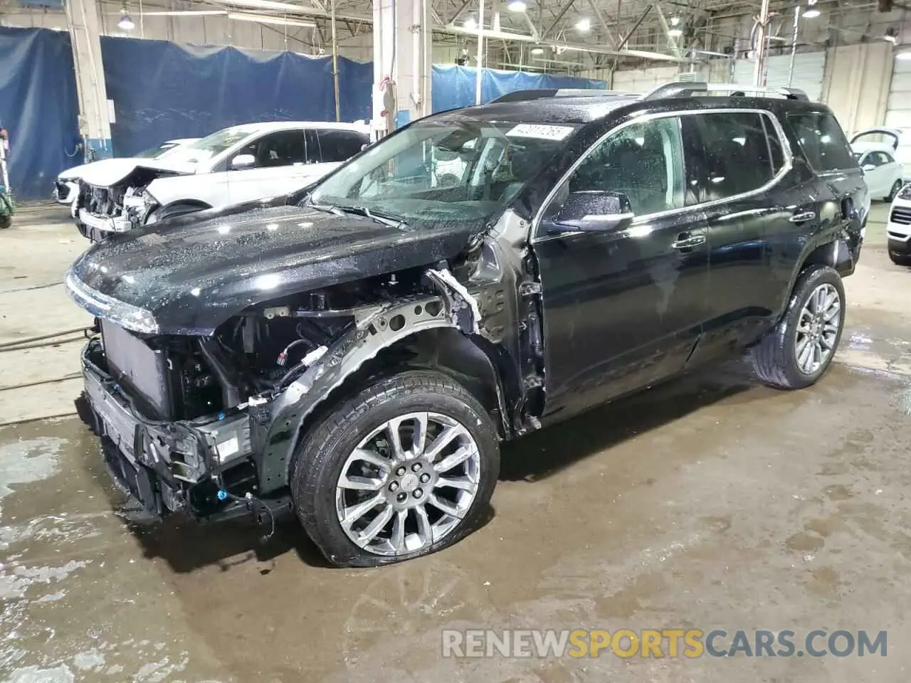 1 Photograph of a damaged car 1GKKNXL42NZ156839 GMC ACADIA DEN 2022