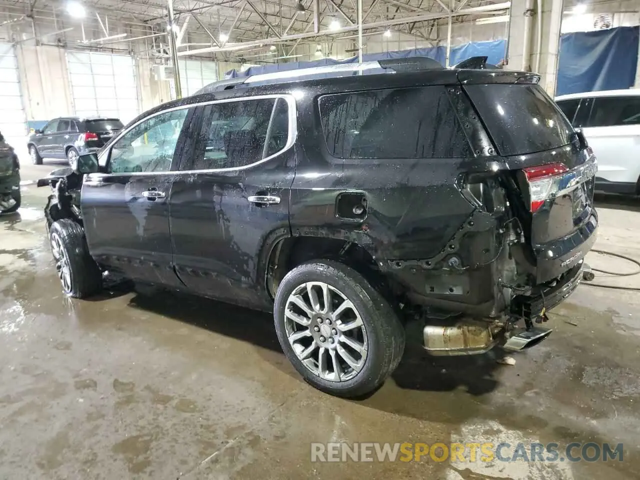2 Photograph of a damaged car 1GKKNXL42NZ156839 GMC ACADIA DEN 2022