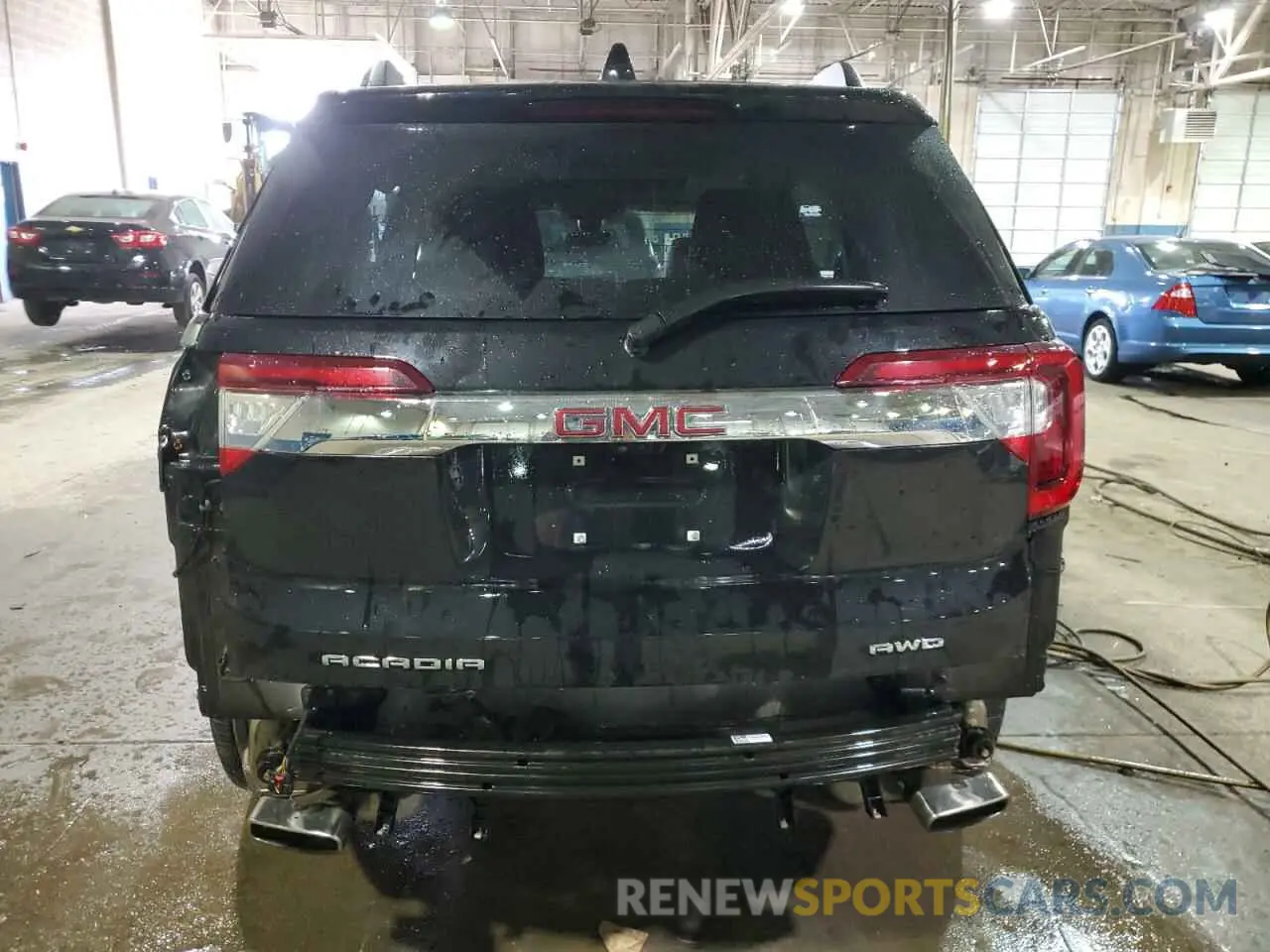 6 Photograph of a damaged car 1GKKNXL42NZ156839 GMC ACADIA DEN 2022