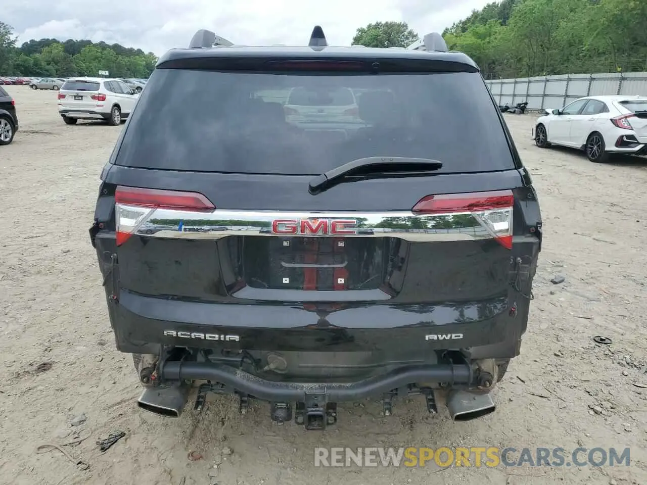 6 Photograph of a damaged car 1GKKNXLS1NZ142896 GMC ACADIA DEN 2022