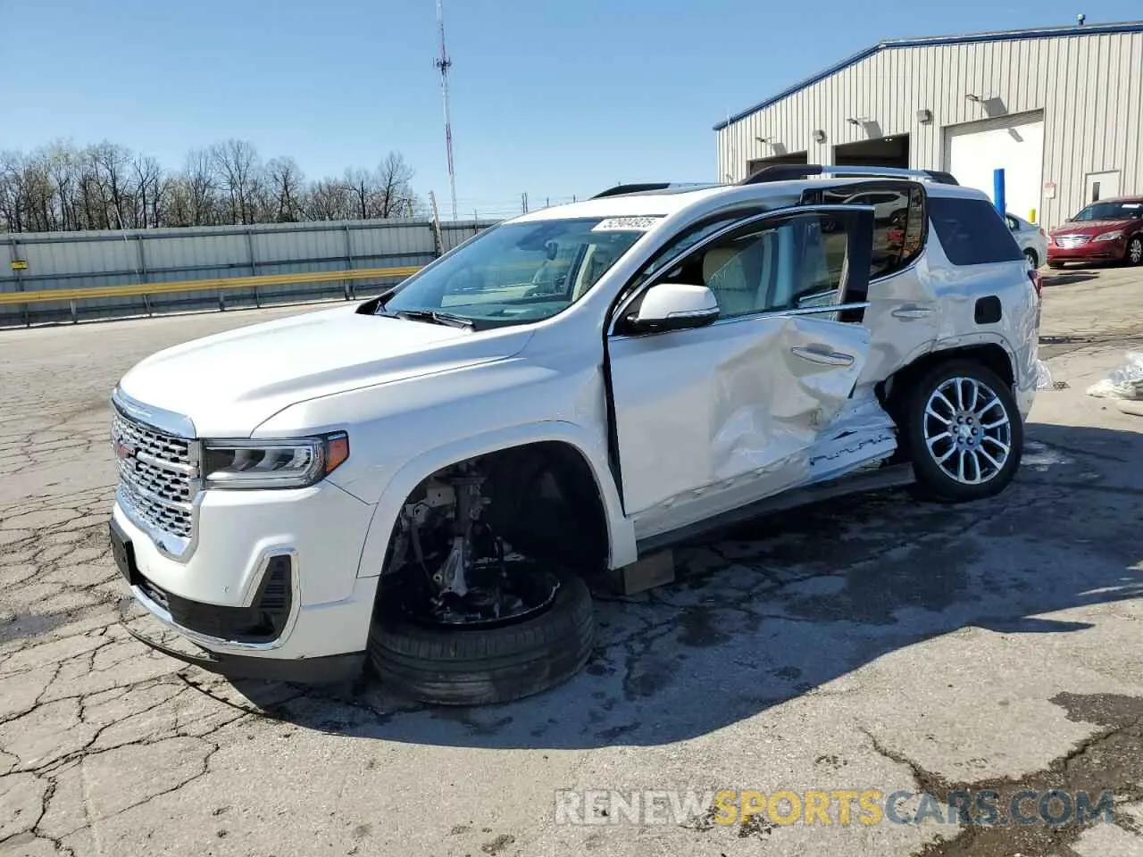 1 Photograph of a damaged car 1GKKNXLS1PZ102210 GMC ACADIA DEN 2023