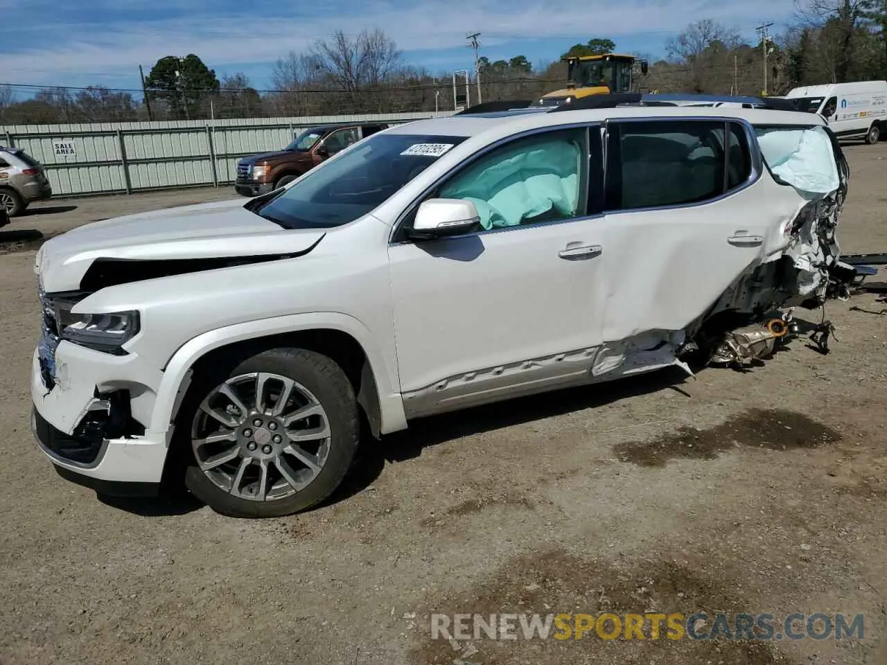 1 Photograph of a damaged car 1GKKNXLS1PZ201836 GMC ACADIA DEN 2023
