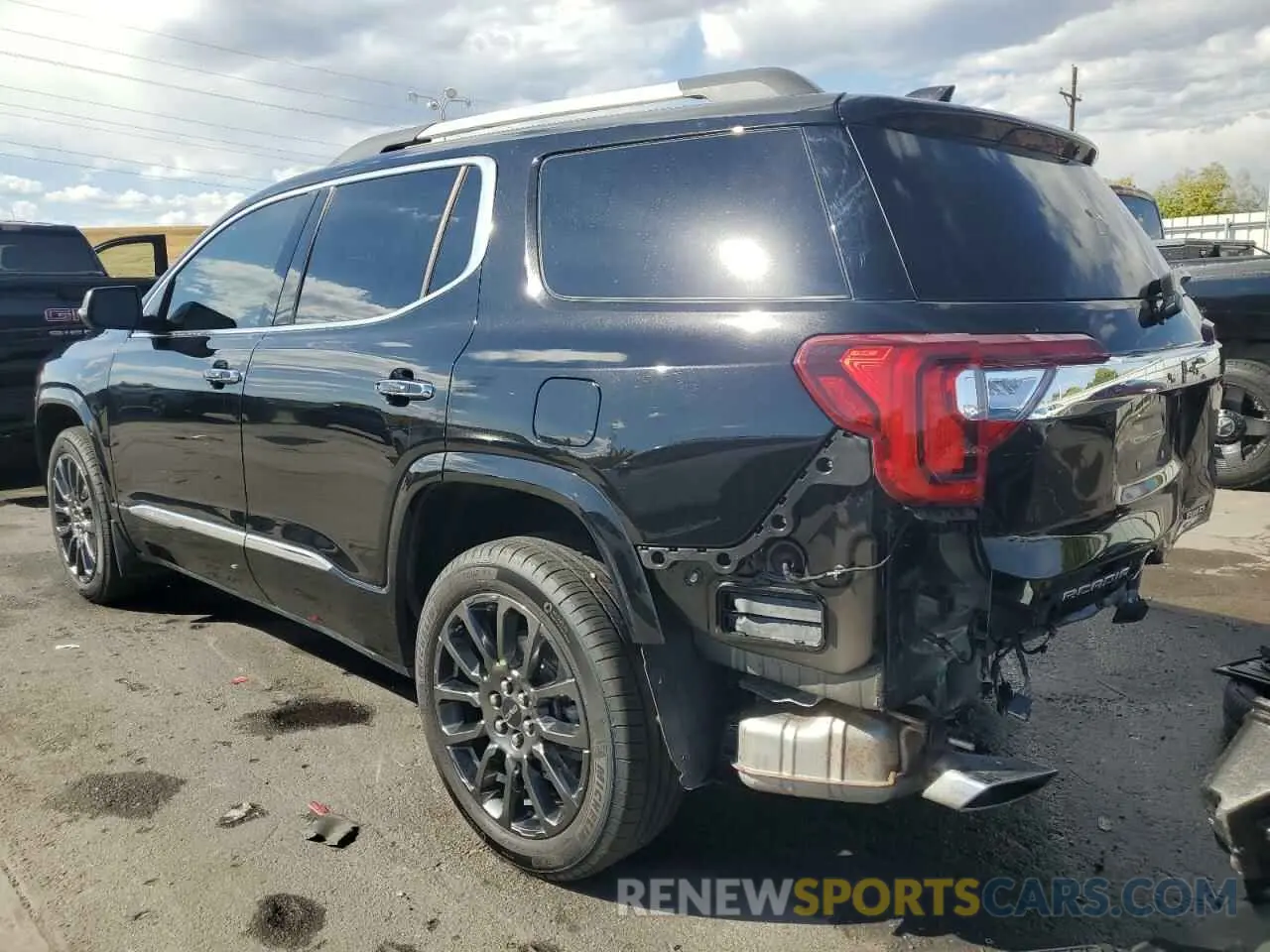 2 Photograph of a damaged car 1GKKNXLS2PZ223165 GMC ACADIA DEN 2023