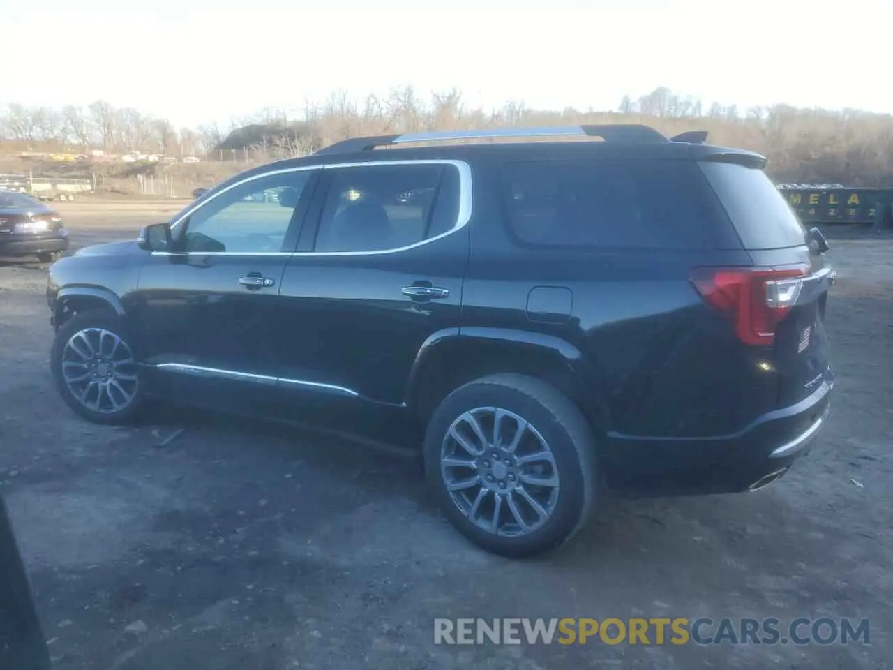 2 Photograph of a damaged car 1GKKNXLS6PZ250305 GMC ACADIA DEN 2023