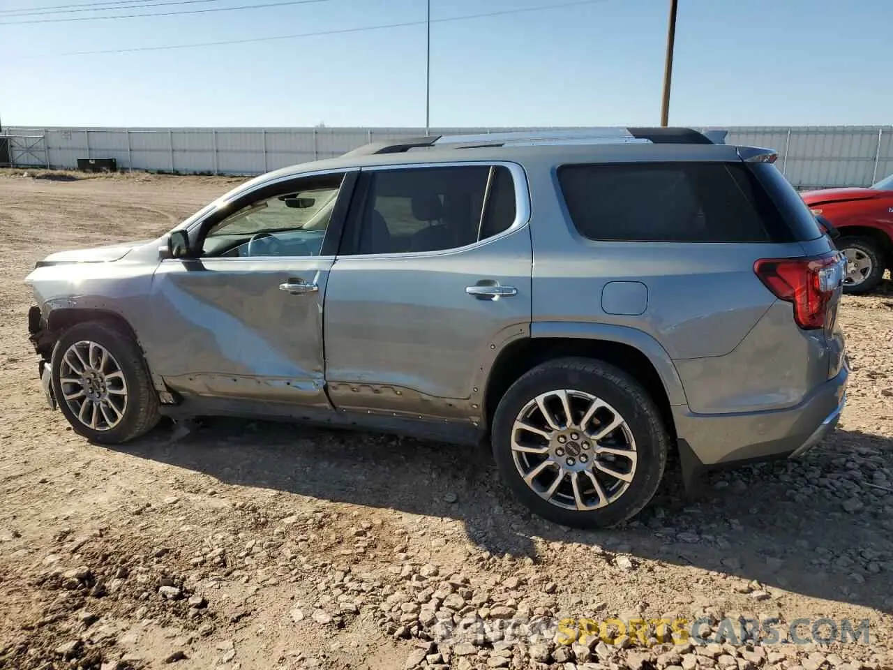 2 Photograph of a damaged car 1GKKNXLS7PZ205230 GMC ACADIA DEN 2023