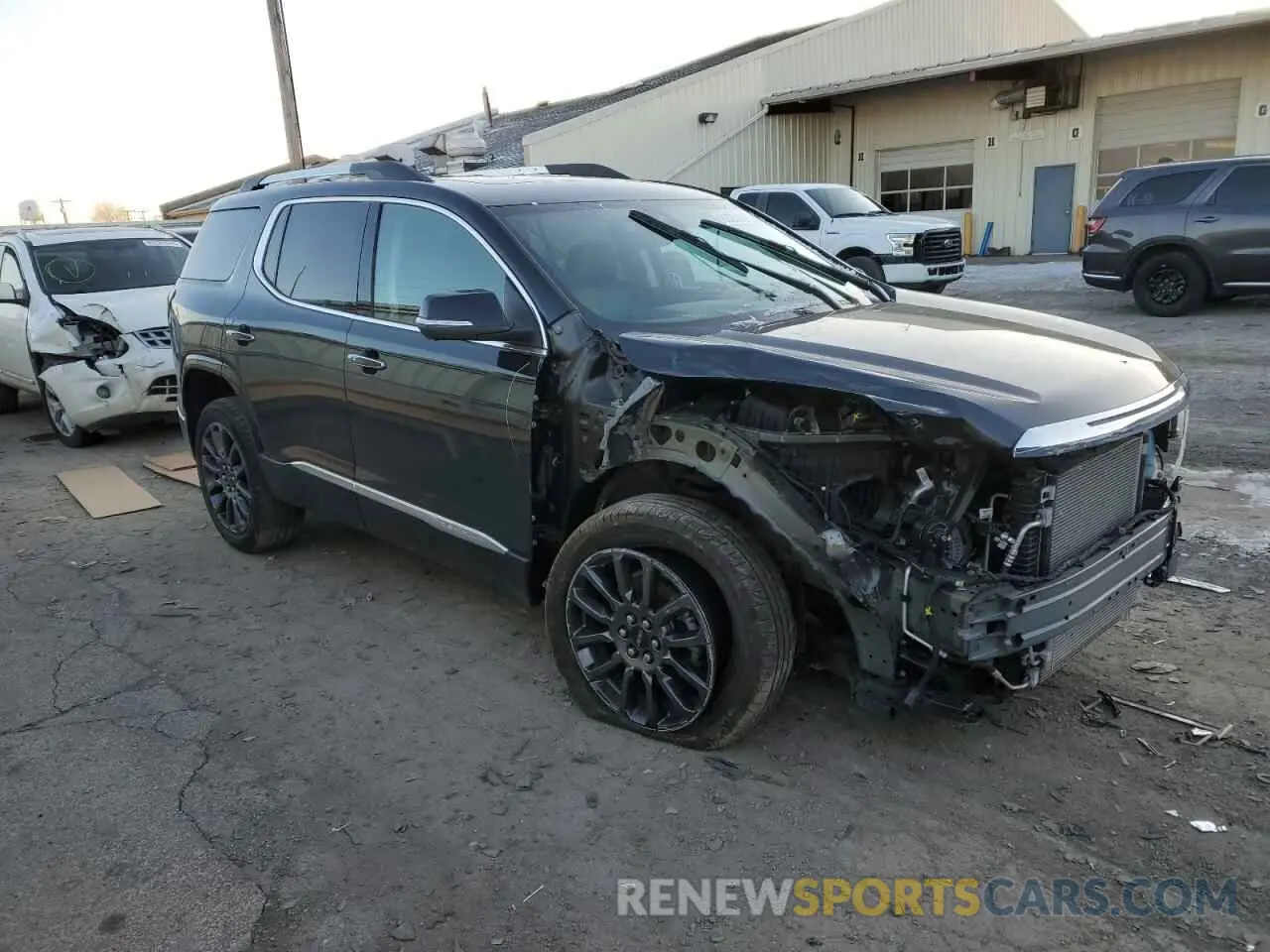 4 Photograph of a damaged car 1GKKNXLS8PZ177048 GMC ACADIA DEN 2023