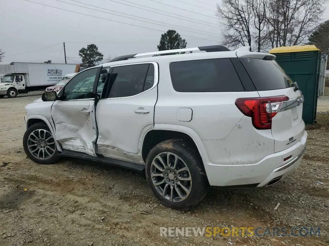 2 Photograph of a damaged car 1GKKNXLS8PZ233022 GMC ACADIA DEN 2023