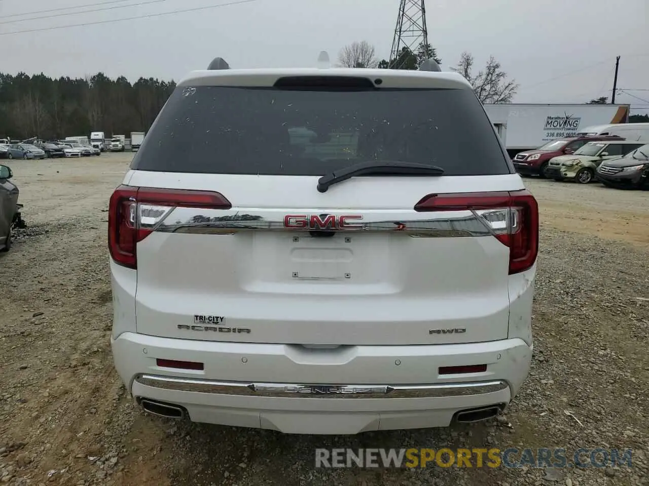 6 Photograph of a damaged car 1GKKNXLS8PZ233022 GMC ACADIA DEN 2023