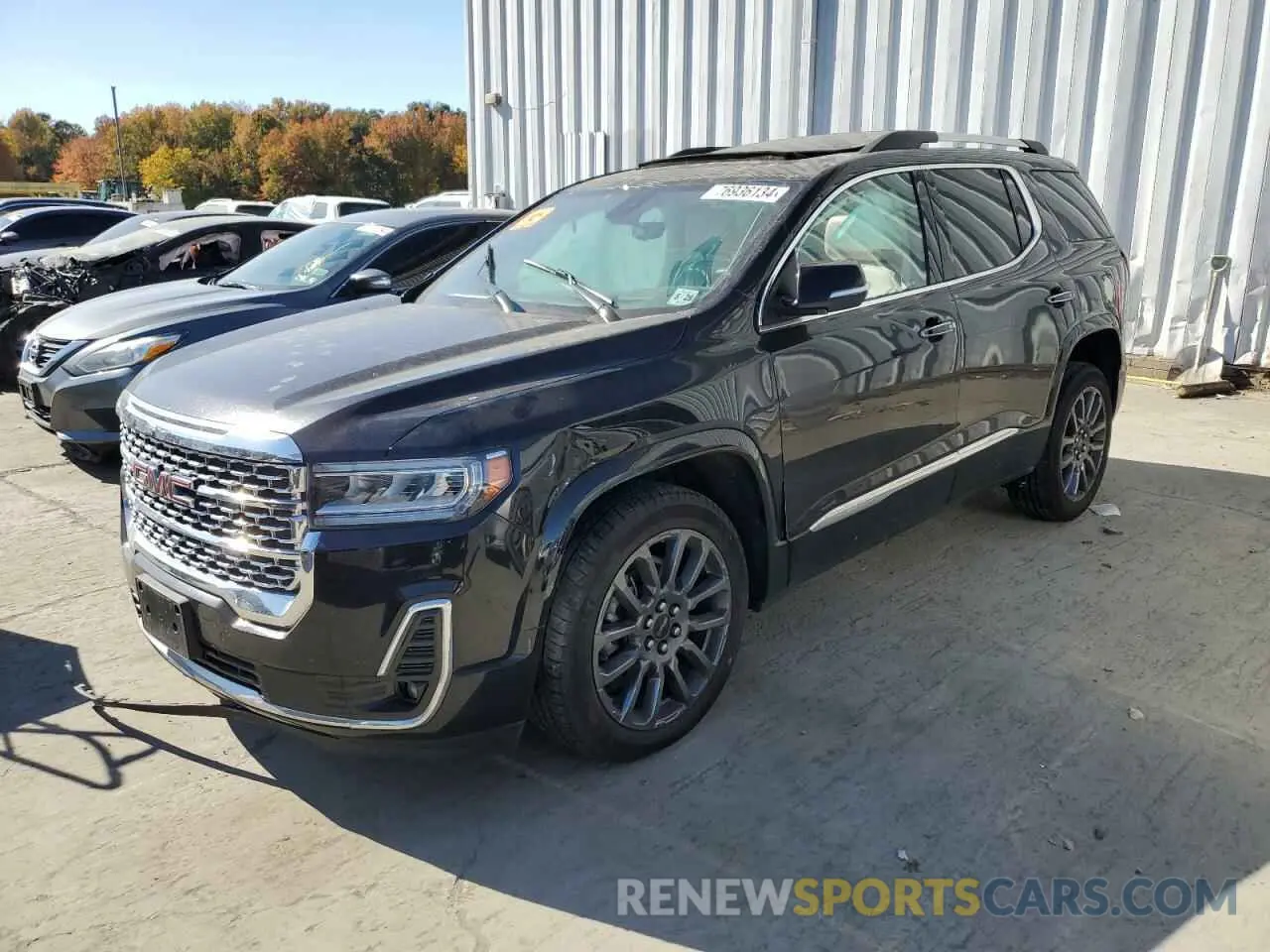 1 Photograph of a damaged car 1GKKNXLS9PZ192108 GMC ACADIA DEN 2023