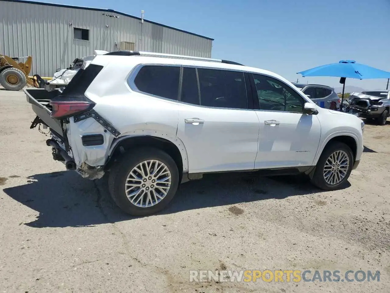 3 Photograph of a damaged car 1GKENLKS6RJ150567 GMC ACADIA DEN 2024