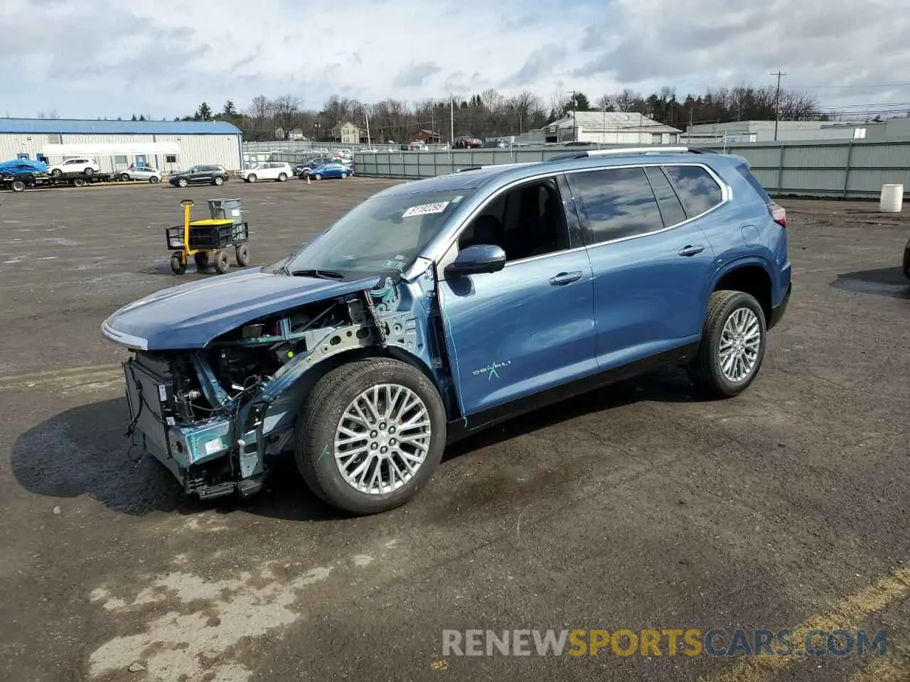 1 Photograph of a damaged car 1GKENRKS3RJ170763 GMC ACADIA DEN 2024