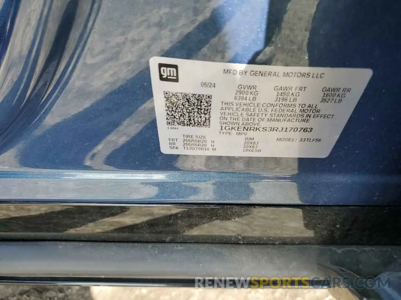 14 Photograph of a damaged car 1GKENRKS3RJ170763 GMC ACADIA DEN 2024