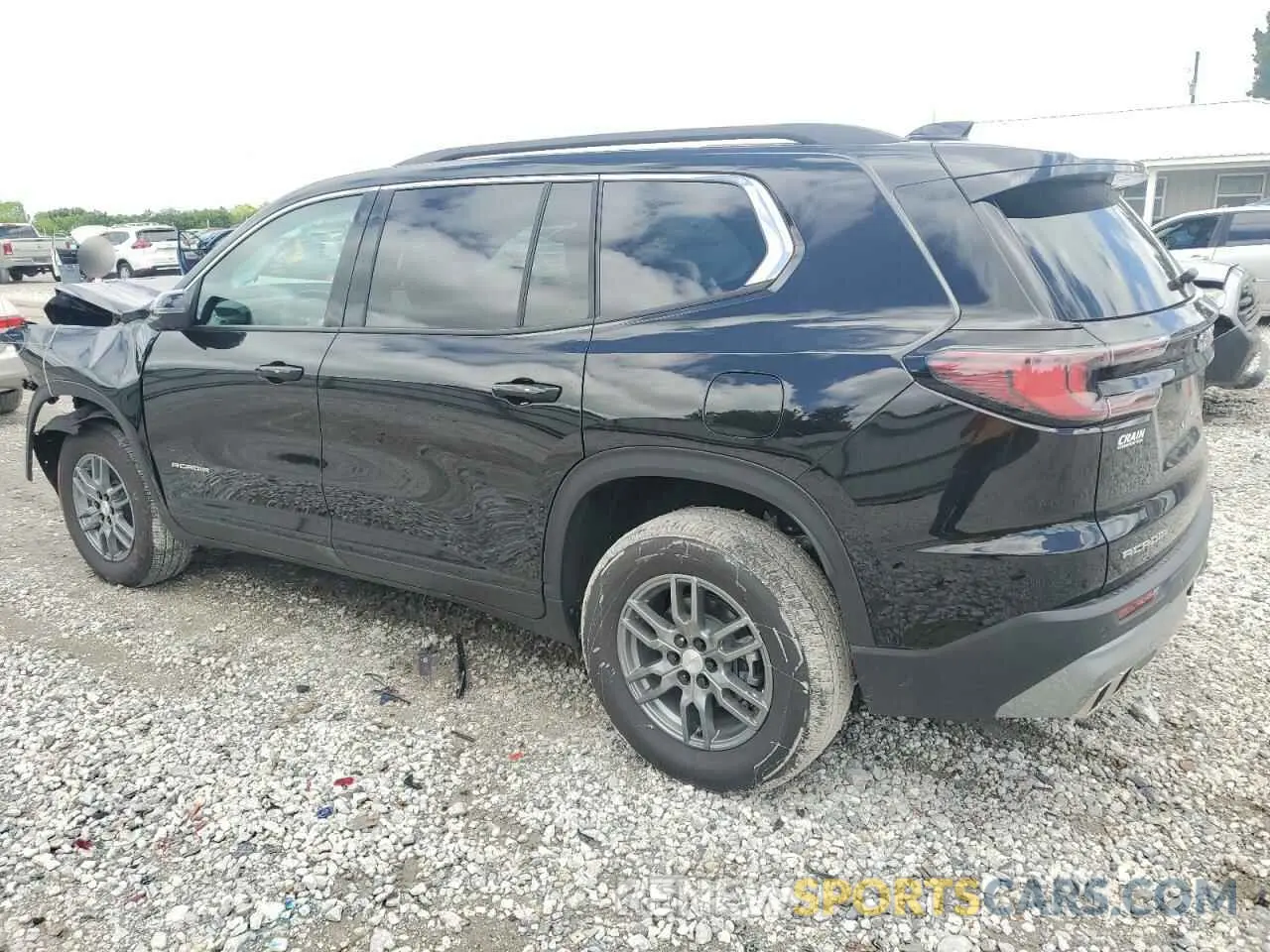 2 Photograph of a damaged car 1GKENKRS0SJ166883 GMC ACADIA ELE 2025