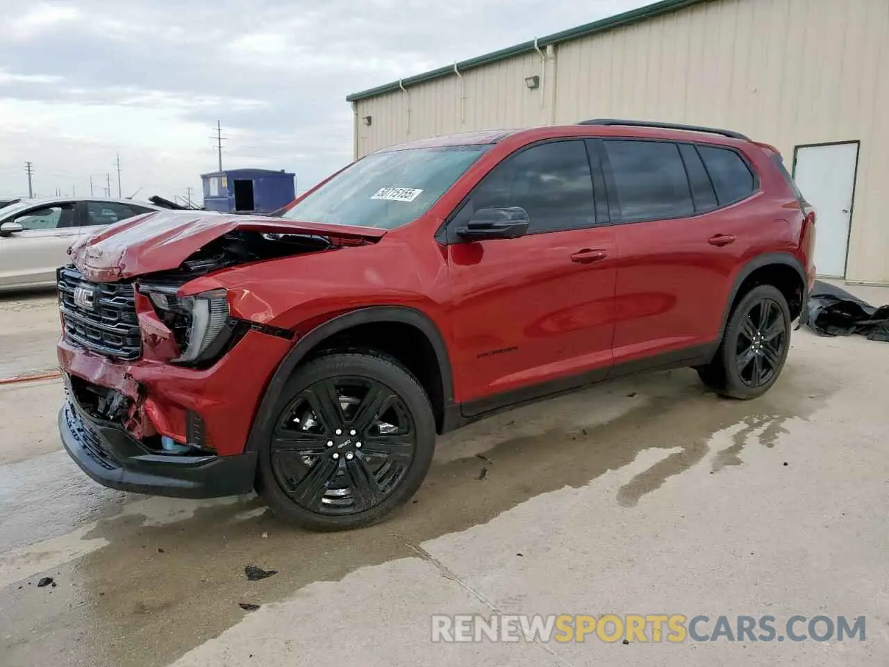 1 Photograph of a damaged car 1GKENKRS1SJ135299 GMC ACADIA ELE 2025