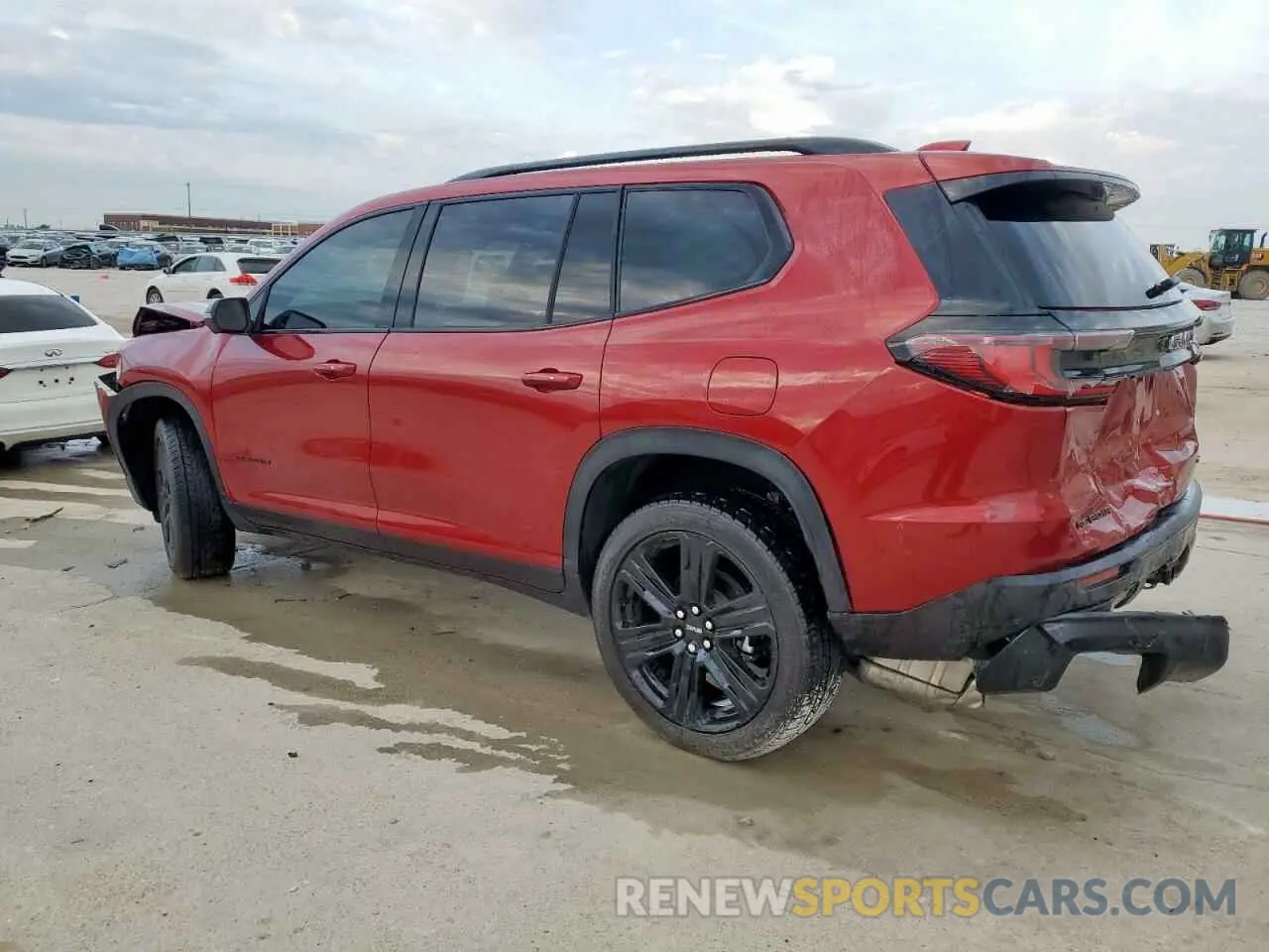 2 Photograph of a damaged car 1GKENKRS1SJ135299 GMC ACADIA ELE 2025