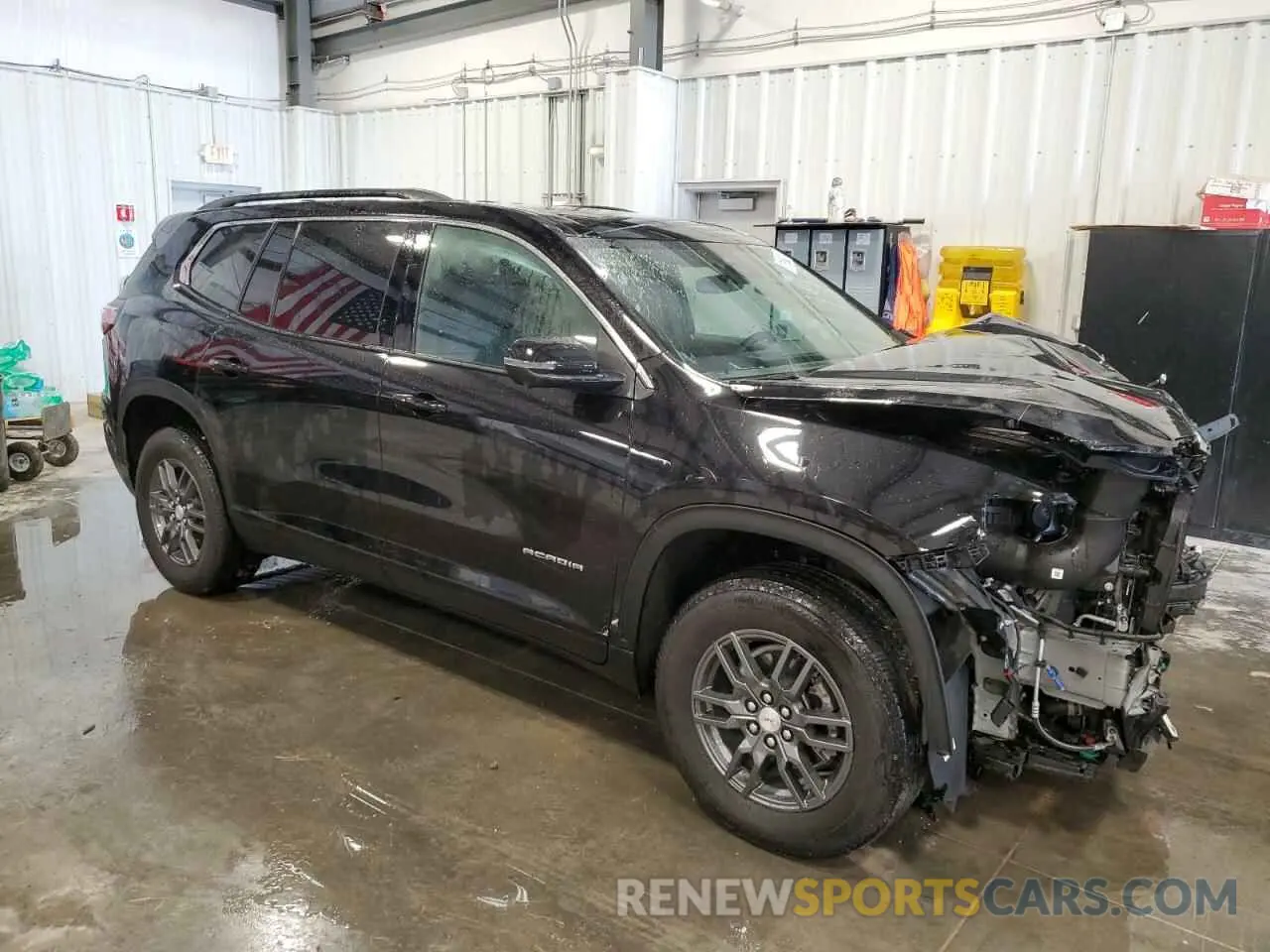 4 Photograph of a damaged car 1GKENKRS3SJ146935 GMC ACADIA ELE 2025