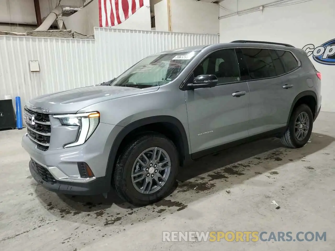 1 Photograph of a damaged car 1GKENKRS3SJ156249 GMC ACADIA ELE 2025