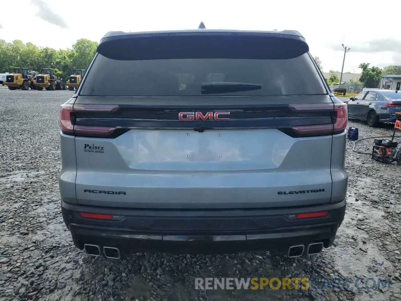 6 Photograph of a damaged car 1GKENKRS7SJ164712 GMC ACADIA ELE 2025
