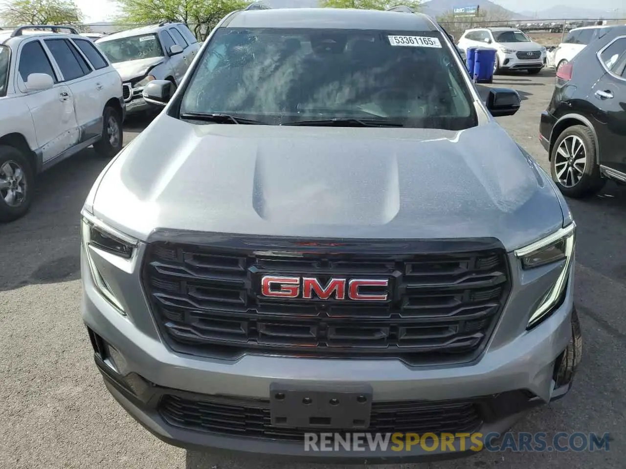 5 Photograph of a damaged car 1GKENKRS9SJ148141 GMC ACADIA ELE 2025