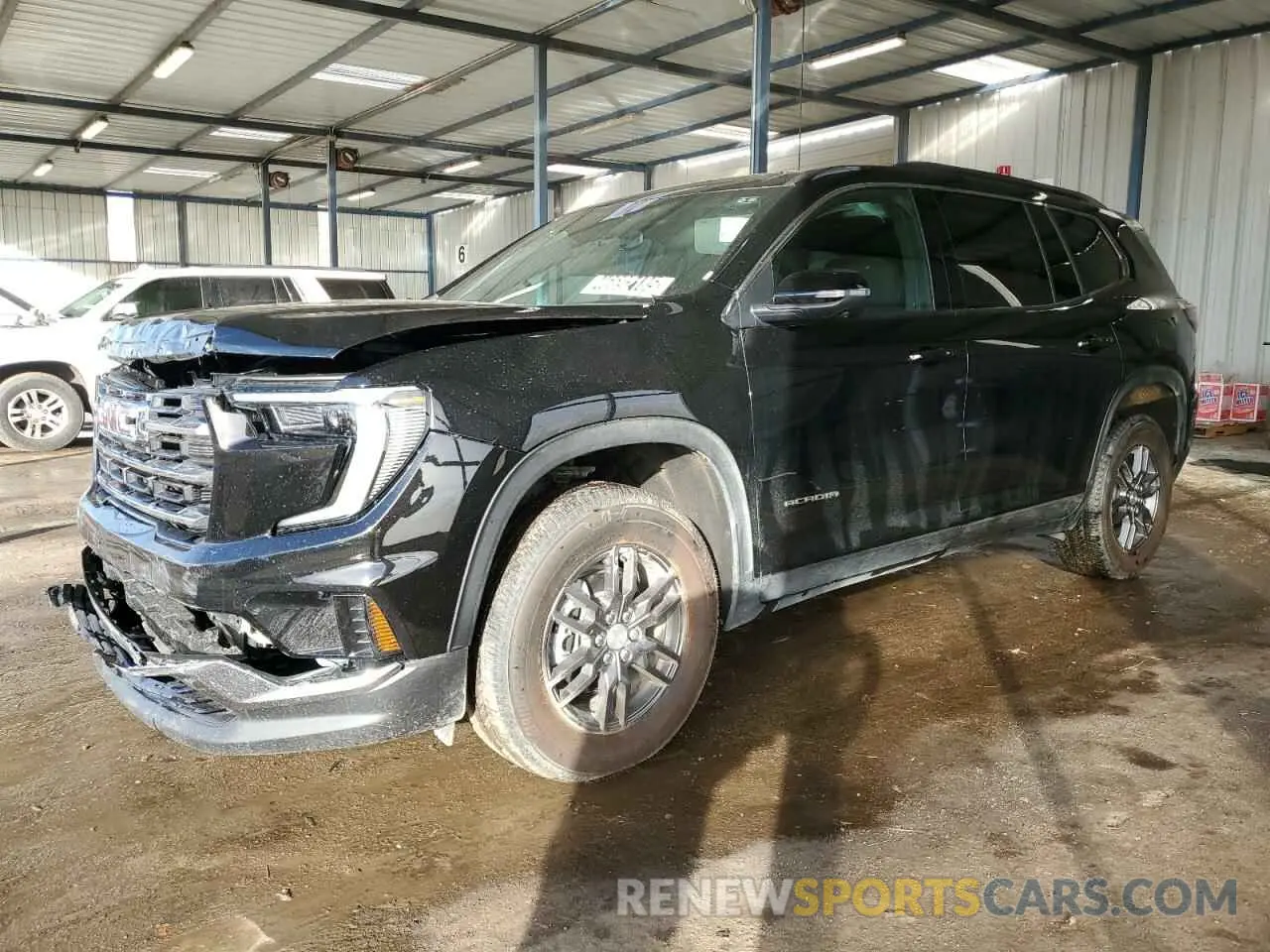 1 Photograph of a damaged car 1GKENNRS0SJ147963 GMC ACADIA ELE 2025