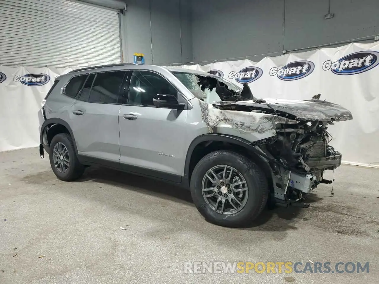 4 Photograph of a damaged car 1GKENNRSXSJ200765 GMC ACADIA ELE 2025