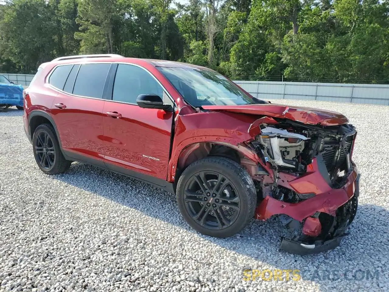 4 Photograph of a damaged car 1GKENKKS0RJ197684 GMC ACADIA UPL 2024