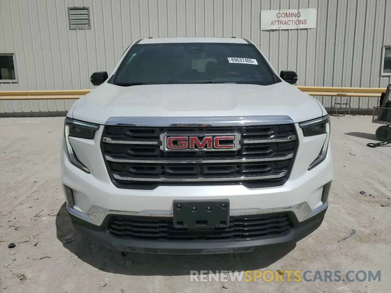 5 Photograph of a damaged car 1GKENKKS5RJ191654 GMC ACADIA UPL 2024