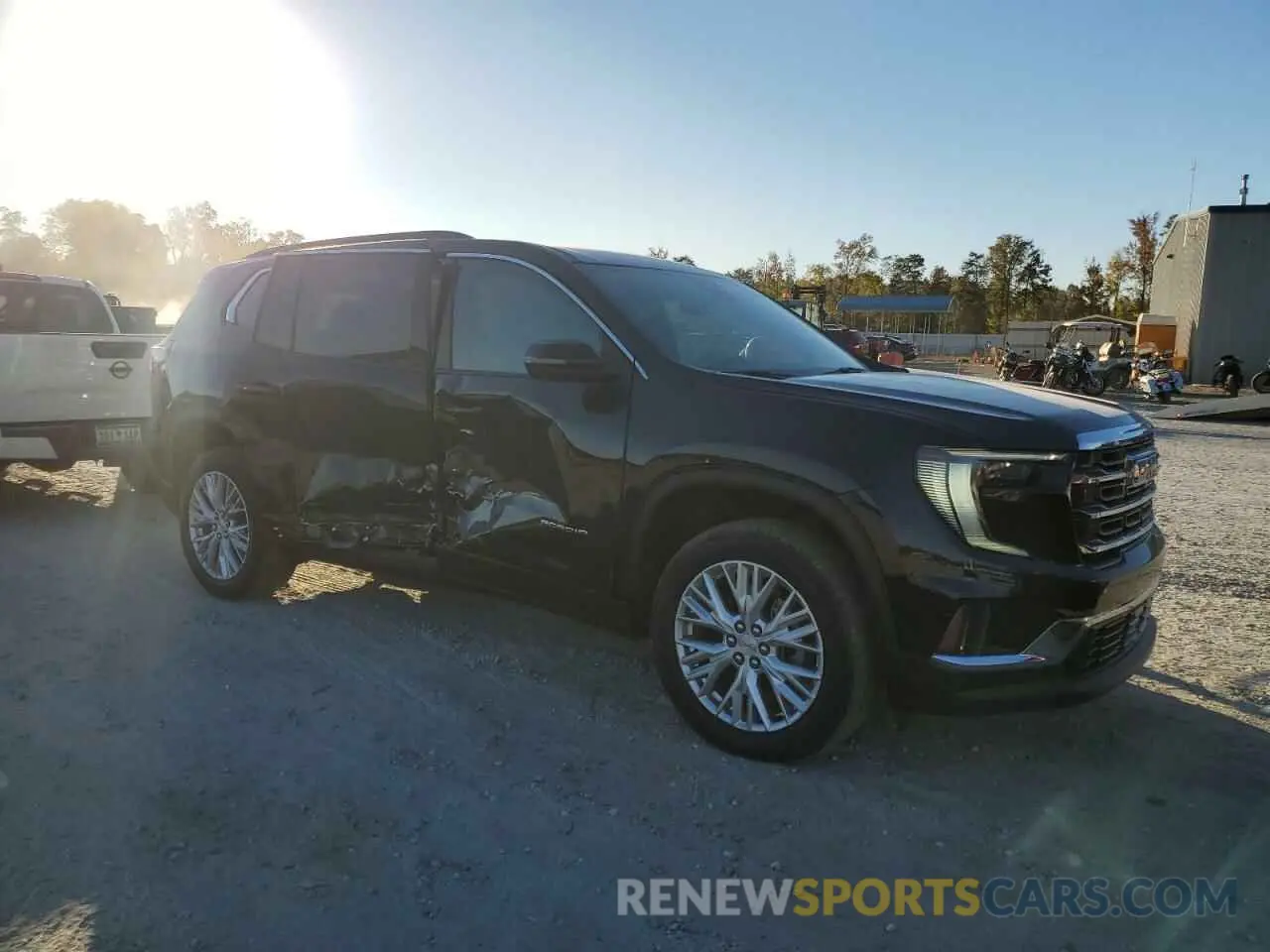 4 Photograph of a damaged car 1GKENKKS9RJ193228 GMC ACADIA UPL 2024