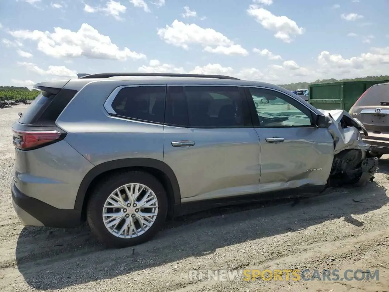 3 Photograph of a damaged car 1GKENNKS2RJ212767 GMC ACADIA UPL 2024