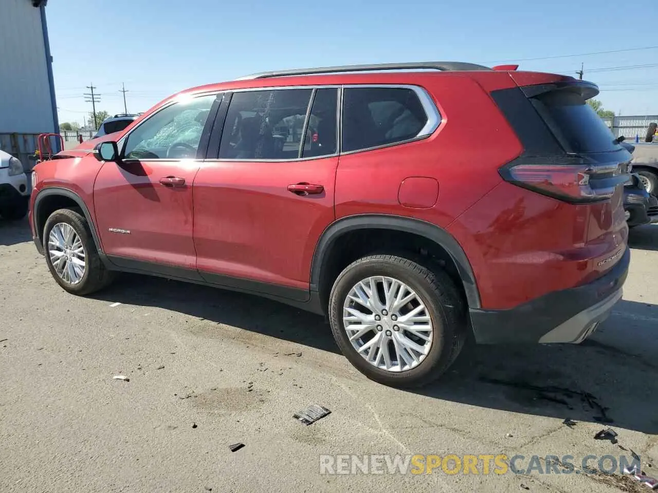 2 Photograph of a damaged car 1GKENNKS2RJ236499 GMC ACADIA UPL 2024