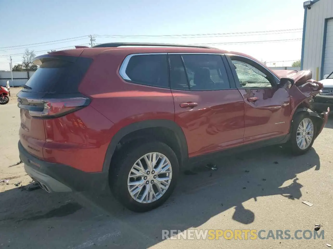 3 Photograph of a damaged car 1GKENNKS2RJ236499 GMC ACADIA UPL 2024