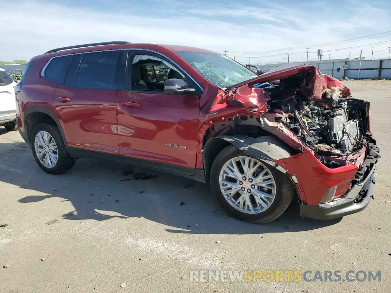 4 Photograph of a damaged car 1GKENNKS2RJ236499 GMC ACADIA UPL 2024