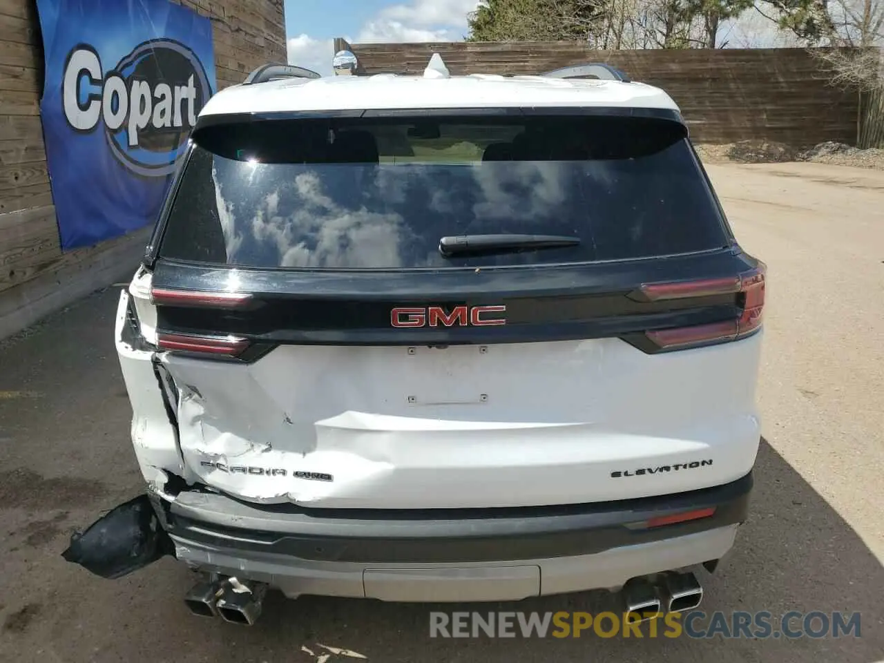 6 Photograph of a damaged car 1GKENNKS4RJ203861 GMC ACADIA UPL 2024