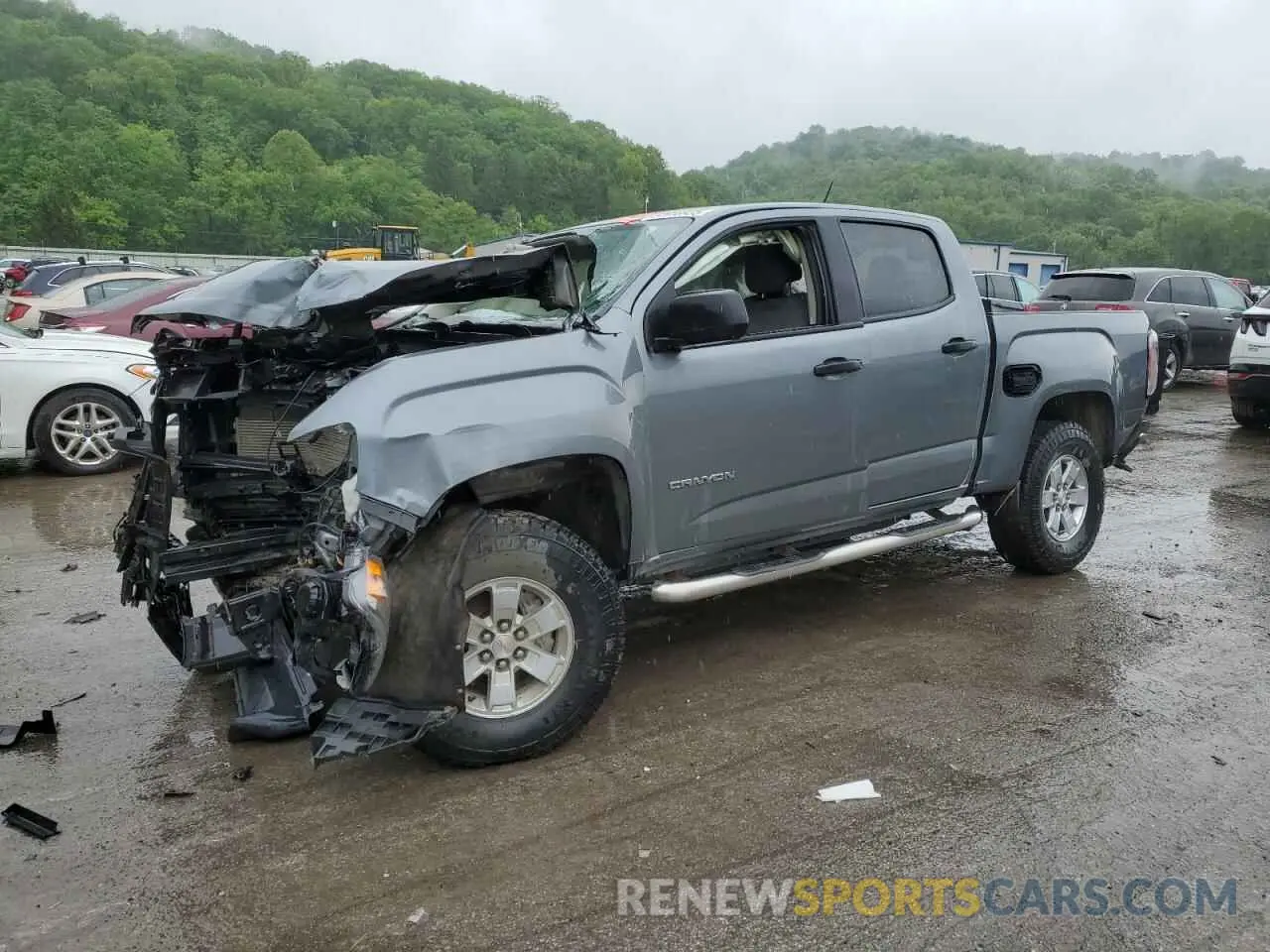 1 Photograph of a damaged car 1GTG5BEA1K1277783 GMC CANYON 2019