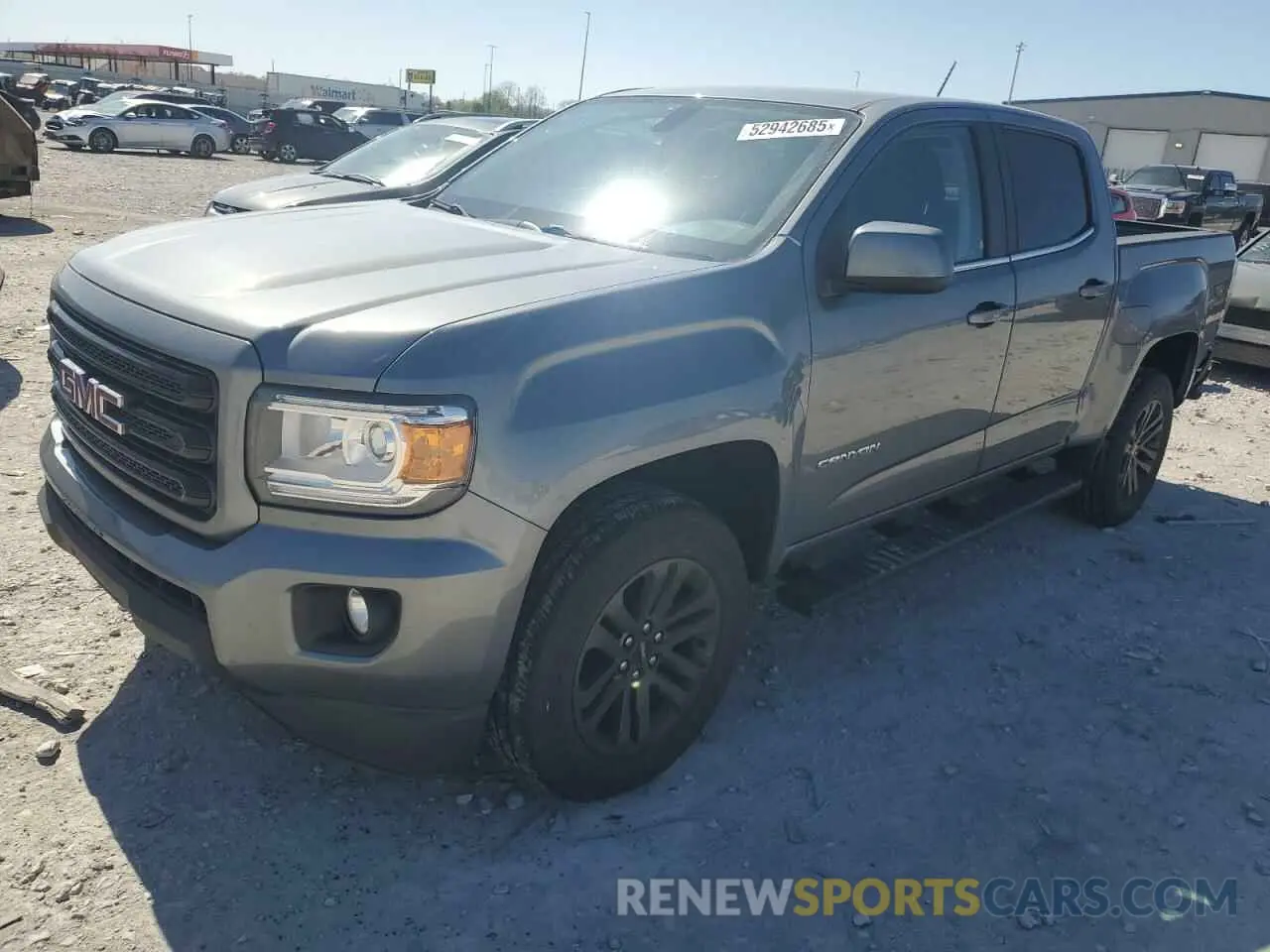 1 Photograph of a damaged car 1GTG5CEN2K1355173 GMC CANYON 2019