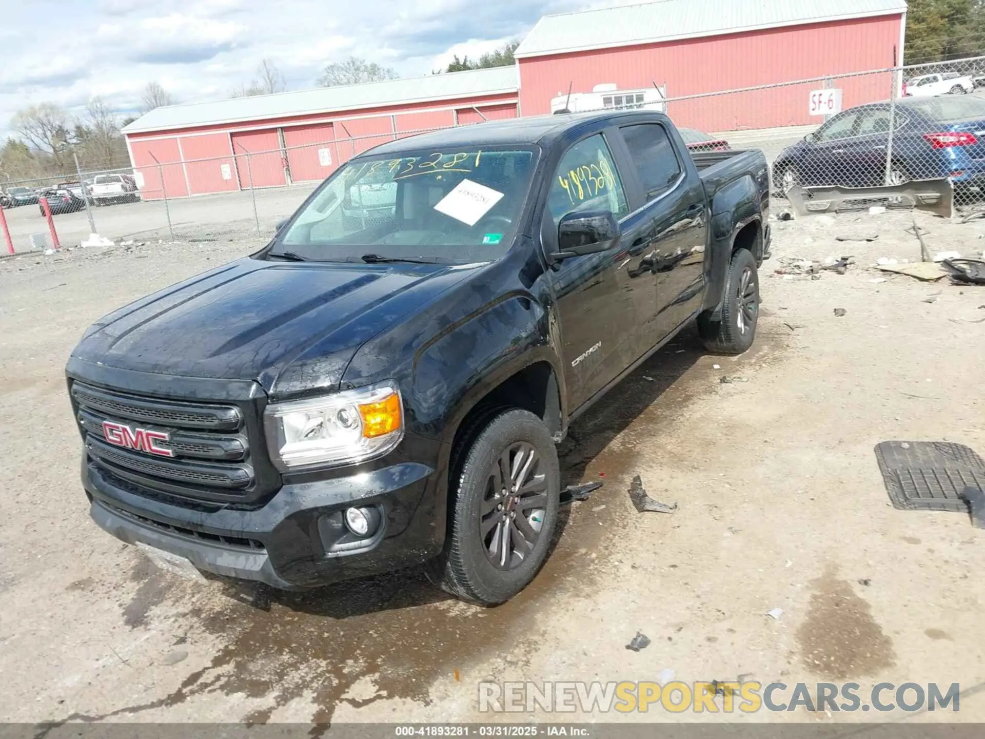 6 Photograph of a damaged car 1GTG6CEN6K1332802 GMC CANYON 2019