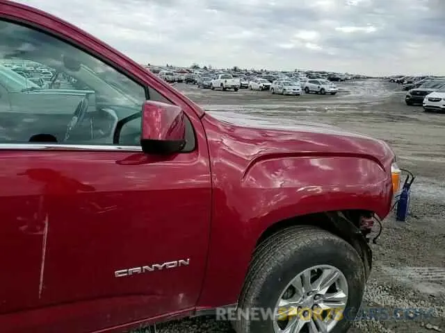 10 Photograph of a damaged car 1GTG6CENXK1208984 GMC CANYON 2019