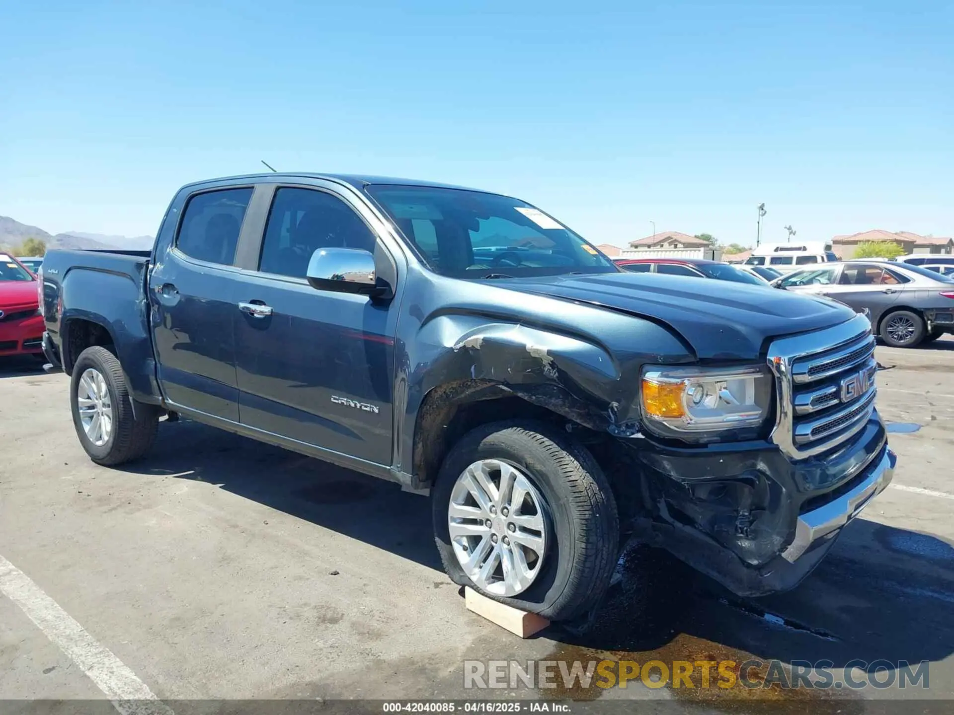 6 Photograph of a damaged car 1GTG6DEN1K1207289 GMC CANYON 2019
