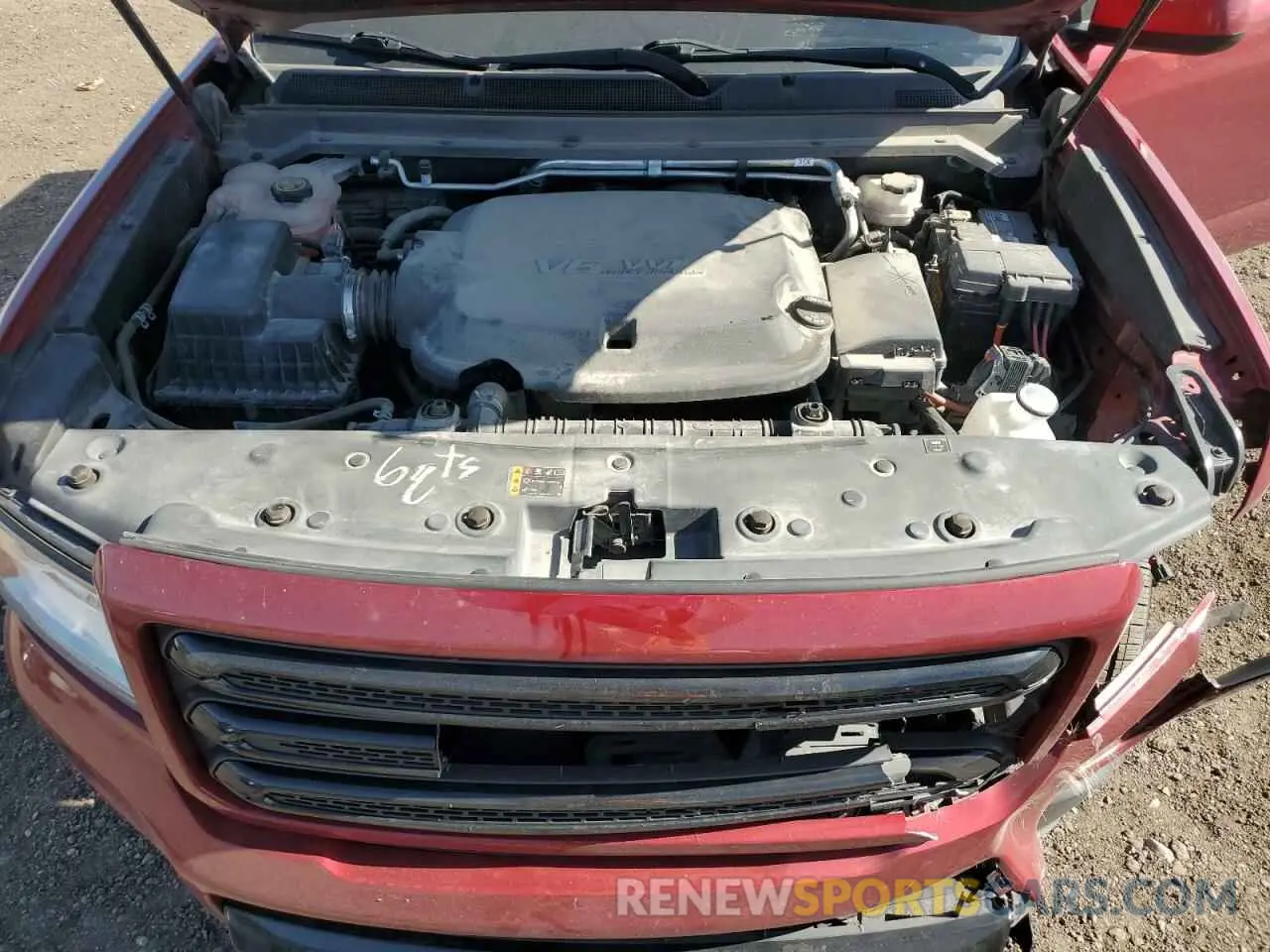 11 Photograph of a damaged car 1GTG6FEN6K1169148 GMC CANYON 2019