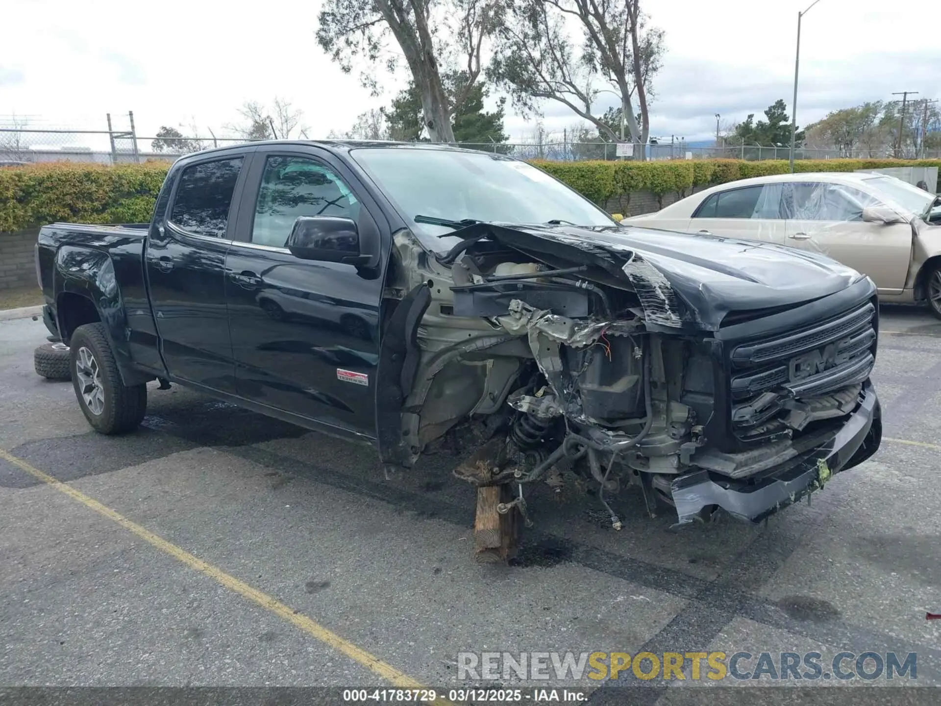 1 Photograph of a damaged car 1GTG6FEN7K1114207 GMC CANYON 2019