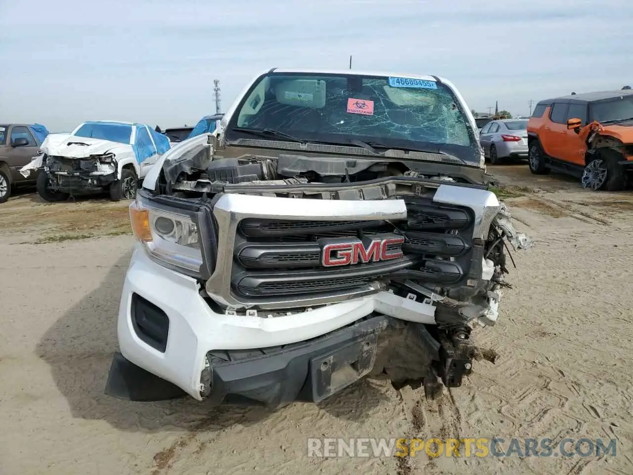 5 Photograph of a damaged car 1GTH5BEN6K1200866 GMC CANYON 2019