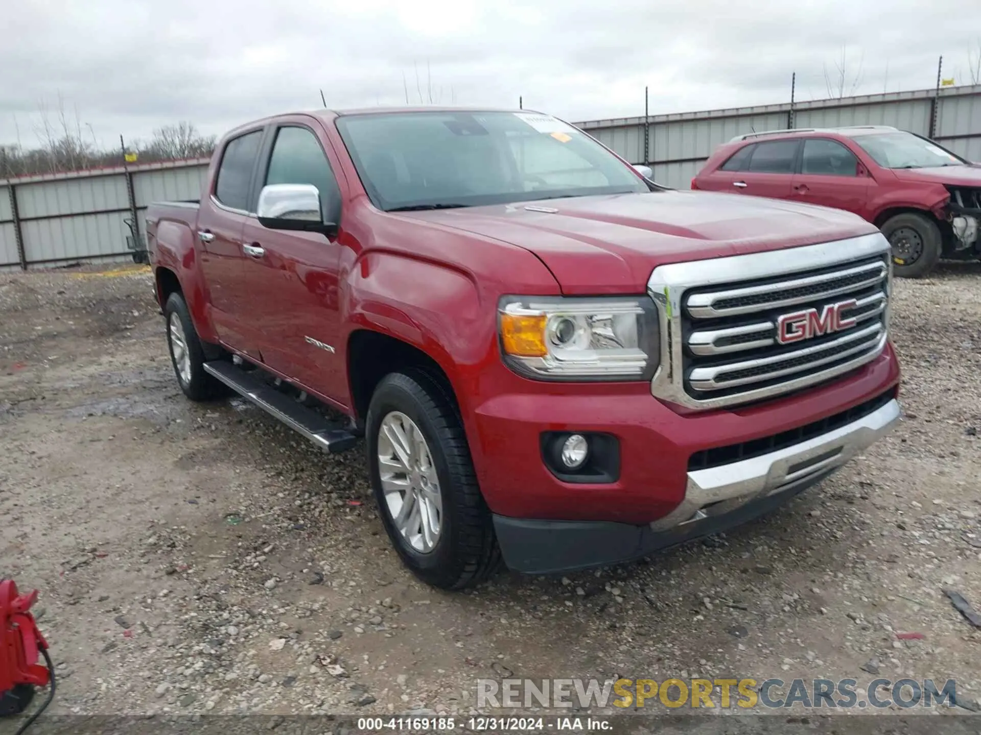 1 Photograph of a damaged car 1GTP6DE15K1291971 GMC CANYON 2019