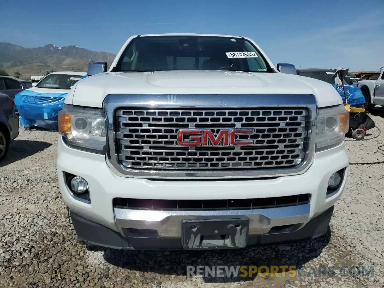 5 Photograph of a damaged car 1GTP6EE11K1292234 GMC CANYON 2019