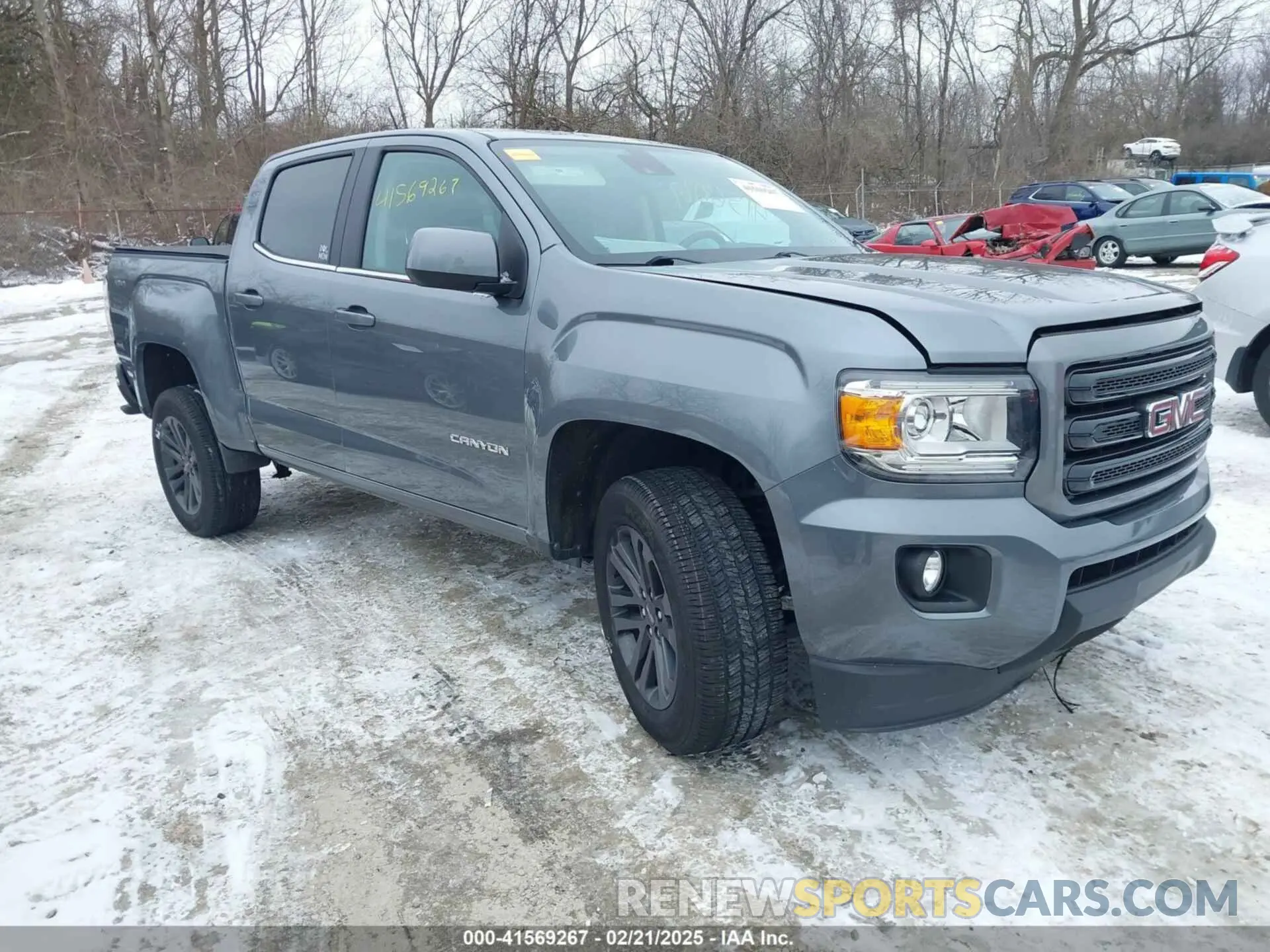 1 Photograph of a damaged car 1GTG6CEN9L1141277 GMC CANYON 2020