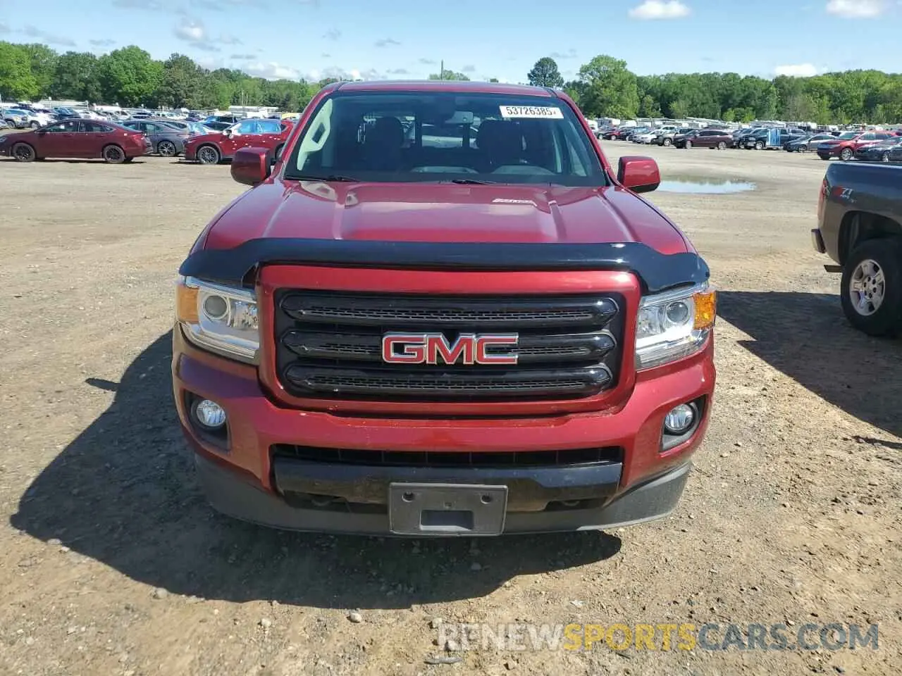 5 Photograph of a damaged car 1GTG6FEN1L1166367 GMC CANYON 2020