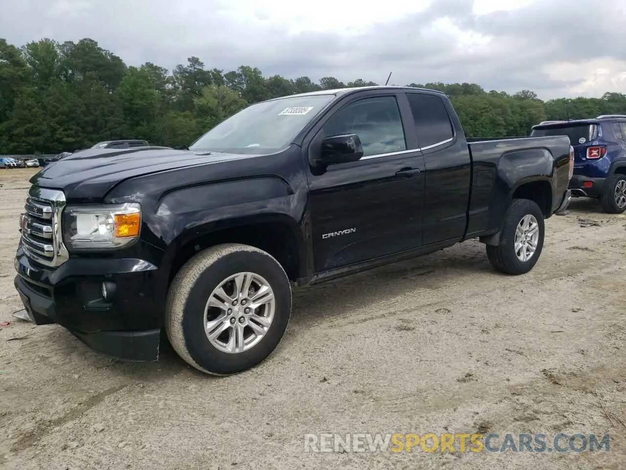 1 Photograph of a damaged car 1GTH5CEA9L1175742 GMC CANYON 2020